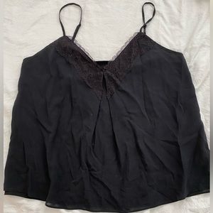 Alice + Olivia Black Cami Top